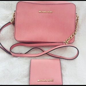 Pink crossbody